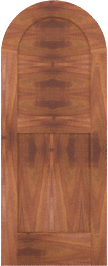 Arched   Crest  Spanish Cedar  Doors