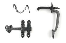 Heart Thumb Latch with Privacy Option