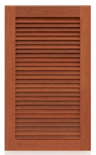 Mahogany Wood Cabinet Doors