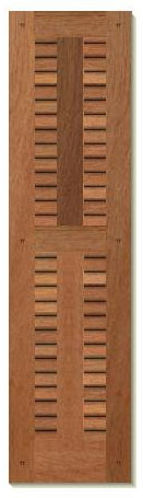 Mahugany Shutters
