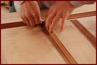 Custom wooden louvered doors