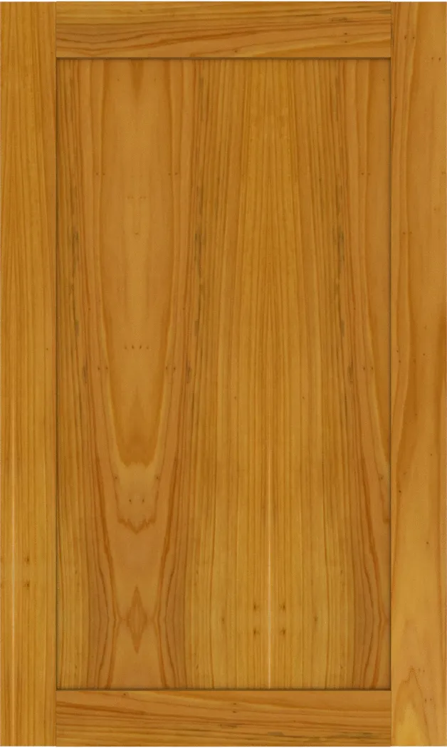 Custom Cypress Flat Panel Cabinet Doors | Estate Millwork Product Image