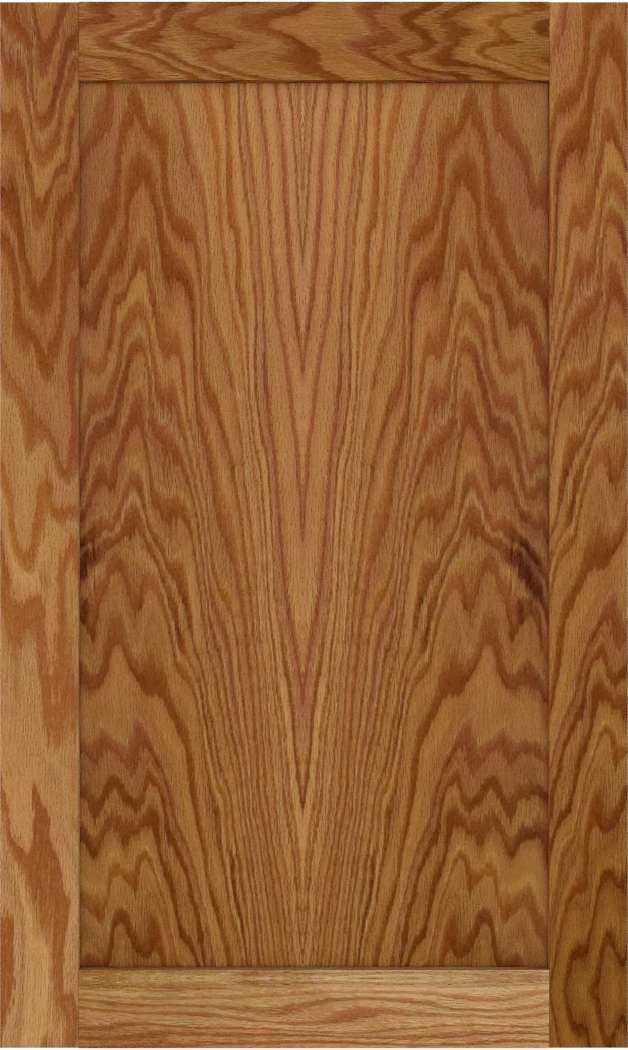 Custom Made Flat Panel White Oak Cabinet Doors Estate Millwork