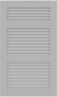 Louvered 40 40 20  Azek  Cabinets