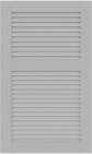 Louvered 60 40  Azek  Cabinets