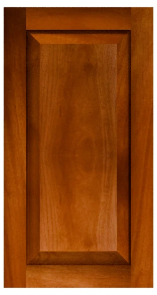 Raised Panel raised panel cabinet door rendered in mahogany