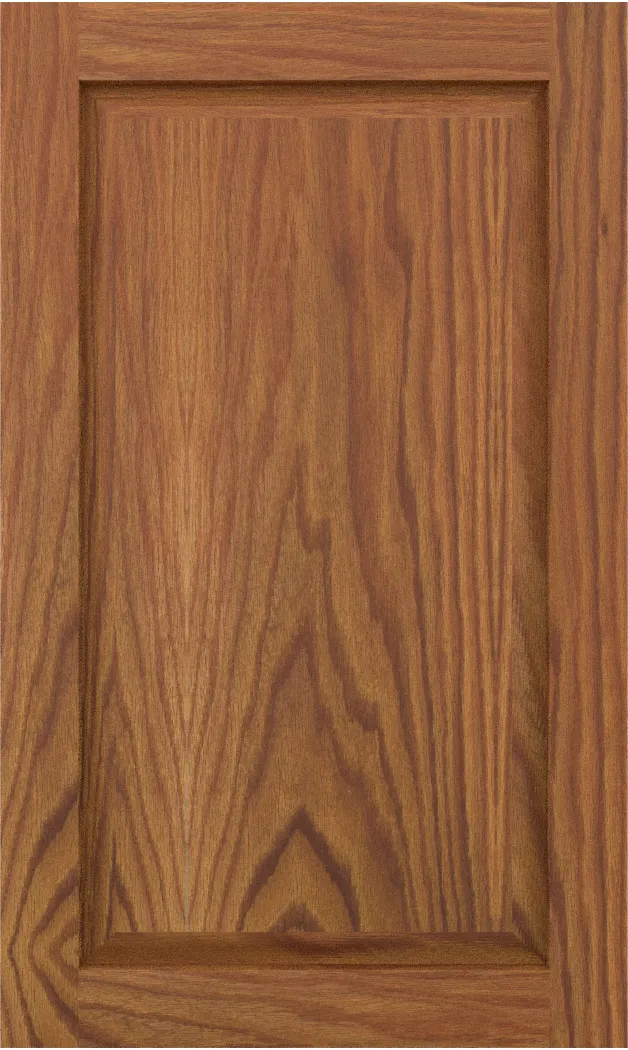 Custom Red Oak Made Raised Panel redoak Cabinet Doors | Estate Millwork Product Image