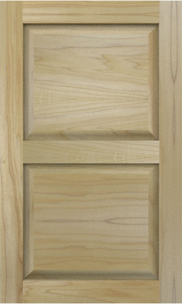 Raised Panel Poplar & Poplar Doors