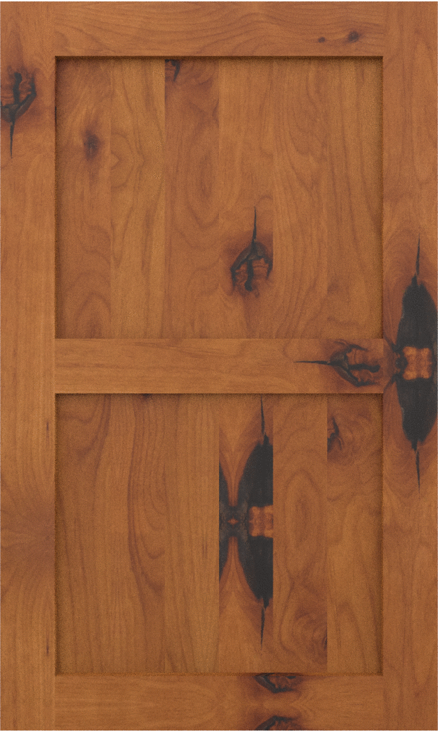 V Groove Knotty Alder Cabinet Doors