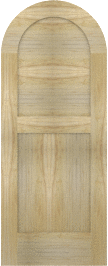 Arched   Crest  Poplar  Doors