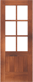 Barn   Stable  Mahogany  Doors