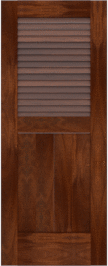 Custom   Boat  House  Sapele  Doors