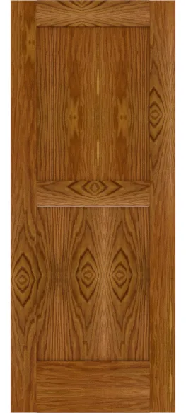 Elegant Red Oak Custom Flat Panel redoak Doors | Estate Millwork Product Image