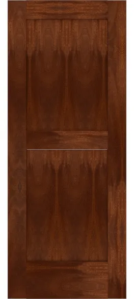 Custom Sapele Flat Panel Doors | Estate Millwork Product Image