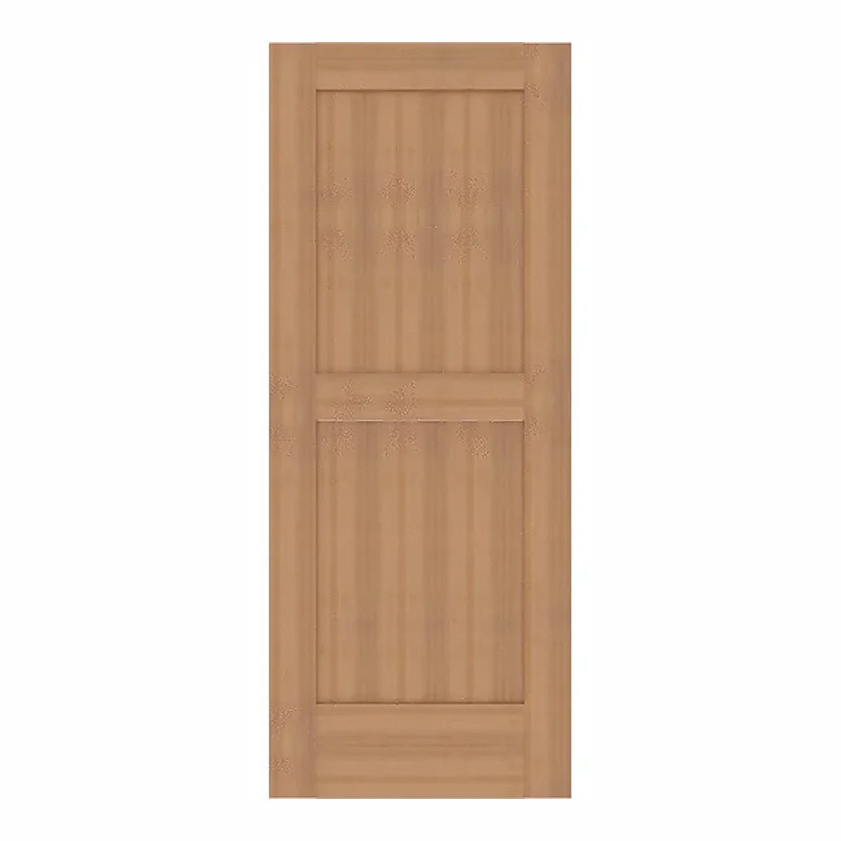 Western Red Cedar Flat Panel Doors