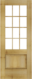 French   Antoinette  Maple  Doors