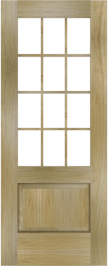 French   Antoinette  Poplar  Doors