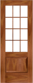 French   Antoinette  Spanish Cedar  Doors