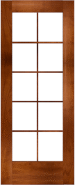 French   Bastille  Mahogany  Doors