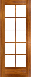 French   Bastille  Teak  Doors