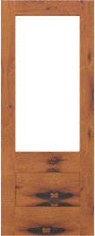 French   Clarke  Colonial  Knotty Alder  Doors