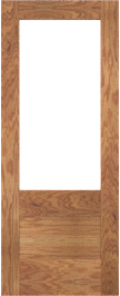 French   Colonial  White Oak  Doors