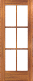 French   Concorde  Teak  Doors