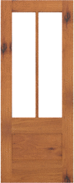 French   Rose  Marie  Knotty Alder  Doors
