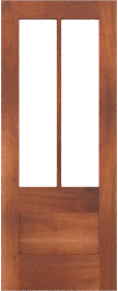 French   Rose  Marie  Mahogany  Doors