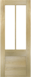 French   Rose  Marie  Poplar  Doors