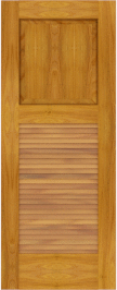 Louvered   Havana  Cypress  Doors