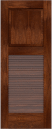 Louvered   Havana  Sapele  Doors