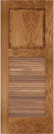 Louvered   Havana  White Oak  Doors