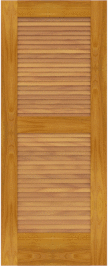 Louvered   Key  West  Cypress  Doors