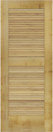 Louvered   Key  West  Maple  Doors