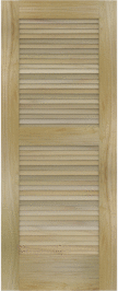 Louvered   Key  West  Poplar  Doors