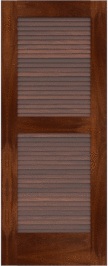 Louvered   Key  West  Sapele  Doors