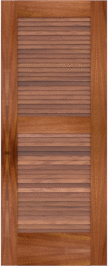 Louvered   Key  West  Spanish Cedar  Doors