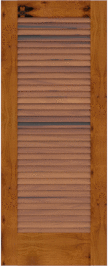 Louvered   Nassau  Knotty Alder  Doors