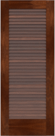 Louvered   Nassau  Sapele  Doors