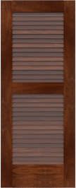 Louvered   St  John  Sapele  Doors