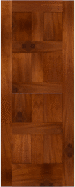 Mission   Deacon  Mahogany  Doors