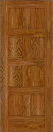 Mission   Deacon  Red Oak  Doors