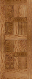 Mission   Deacon  White Oak  Doors