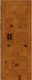 Mission   Elder  Knotty Alder  Doors