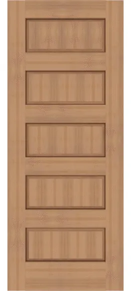 Elegant Western Red Cedar Custom Raised Panel westernredcedar Doors | Estate Millwork Product Image
