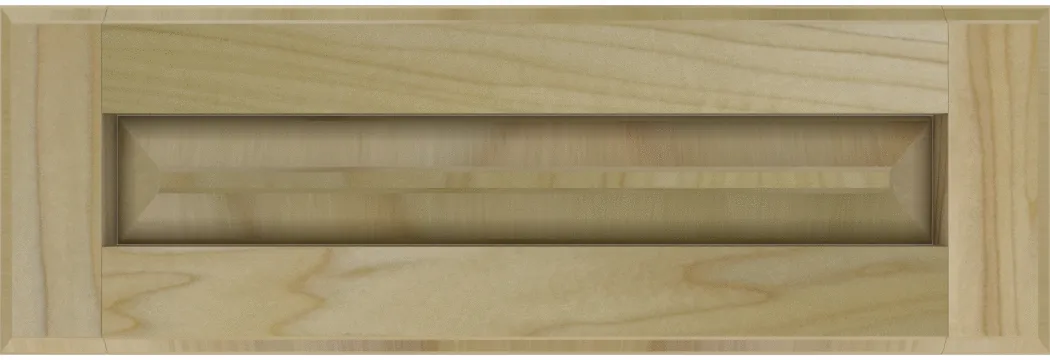 Custom Raised Panel Poplar Drawer Fronts | Estate Millwork Product Image
