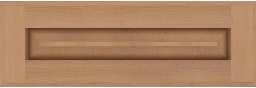 Custom Western Red Cedar Raised Panel westernredcedar Drawer Fronts | Estate Millwork Product Image