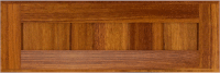 V Groove   Ogee  Teak  Drawer Fronts