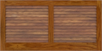 Bahama   Island  Breeze  Red  Oak  Shutters